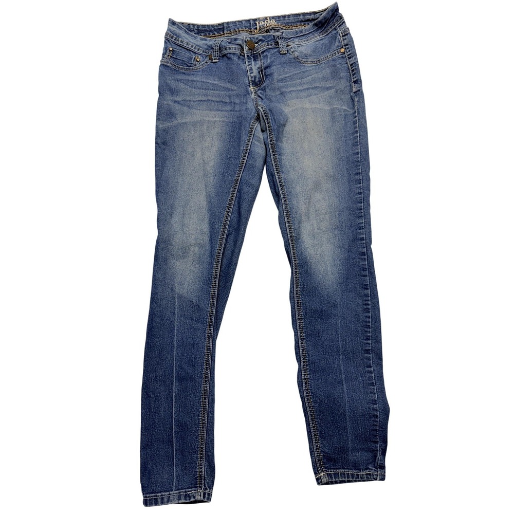 Jade Jeans Skinny Jeans Juniors 9/10 Blue Med‎ Wash Low Rise Slim Stretch Denim